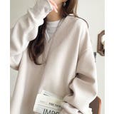 「大人の余裕感」をまとえる！Vネックダンボールカットソー（長袖） | Classical Elf  | 詳細画像28 