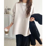 「大人の余裕感」をまとえる！Vネックダンボールカットソー（長袖） | Classical Elf  | 詳細画像30 