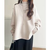 「大人の余裕感」をまとえる！Vネックダンボールカットソー（長袖） | Classical Elf  | 詳細画像33 