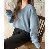 「大人の余裕感」をまとえる！Vネックダンボールカットソー（長袖） | Classical Elf  | 詳細画像39 