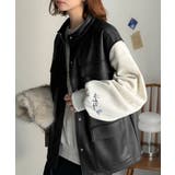 ブラック | 羽織るだけで、モードな存在感。BIGポケットレザー風加工スエードルーズベスト | Classical Elf 