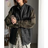 羽織るだけで、モードな存在感。BIGポケットレザー風加工スエードルーズベスト | Classical Elf  | 詳細画像13 