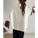 ゆったりシルエットでこなれ感を演出◎ランタンスリーブカットジョーゼットプルオーバ… | Classical Elf  | 詳細画像6 