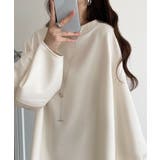 ゆったりシルエットでこなれ感を演出◎ランタンスリーブカットジョーゼットプルオーバ… | Classical Elf  | 詳細画像7 