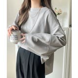 ゆったりシルエットでこなれ感を演出◎ランタンスリーブカットジョーゼットプルオーバ… | Classical Elf  | 詳細画像20 