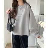 ゆったりシルエットでこなれ感を演出◎ランタンスリーブカットジョーゼットプルオーバ… | Classical Elf  | 詳細画像22 