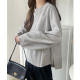 ゆったりシルエットでこなれ感を演出◎ランタンスリーブカットジョーゼットプルオーバ… | Classical Elf  | 詳細画像25 