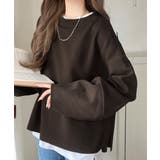 ゆったりシルエットでこなれ感を演出◎ランタンスリーブカットジョーゼットプルオーバ… | Classical Elf  | 詳細画像27 