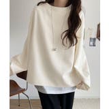 ゆったりシルエットでこなれ感を演出◎ランタンスリーブカットジョーゼットプルオーバ… | Classical Elf  | 詳細画像5 