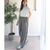 【UVカット 吸水速乾 接触冷感機能付き】ふんわり大人トップス。袖チュール切替フ… | Classical Elf  | 詳細画像8 