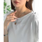 【UVカット 吸水速乾 接触冷感機能付き】ふんわり大人トップス。袖チュール切替フ… | Classical Elf  | 詳細画像24 