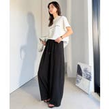 透かし編みでラクチンに映える♪ジャガードレースギャザーコクーンパンツ | Classical Elf  | 詳細画像7 