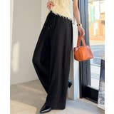 透かし編みでラクチンに映える♪ジャガードレースギャザーコクーンパンツ | Classical Elf  | 詳細画像11 