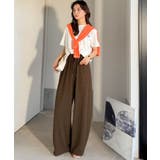 透かし編みでラクチンに映える♪ジャガードレースギャザーコクーンパンツ | Classical Elf  | 詳細画像19 