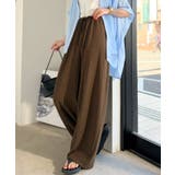 透かし編みでラクチンに映える♪ジャガードレースギャザーコクーンパンツ | Classical Elf  | 詳細画像22 