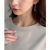 気張らずキレイ見え♪袖ボタン使いジョーゼットブラウス(長袖) | Classical Elf | 詳細画像26