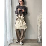 きゅっと絞って可愛さ◎フェイクレザービッグトートバッグ | Classical Elf  | 詳細画像2 