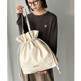 きゅっと絞って可愛さ◎フェイクレザービッグトートバッグ | Classical Elf  | 詳細画像3 