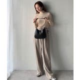 大人の余裕を魅せる。スウェードライクメタルパーツワンハンドルバッグ | Classical Elf  | 詳細画像8 