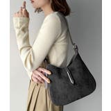 大人の余裕を魅せる。スウェードライクメタルパーツワンハンドルバッグ | Classical Elf  | 詳細画像12 