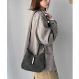 大人の余裕を魅せる。スウェードライクメタルパーツワンハンドルバッグ | Classical Elf  | 詳細画像16 