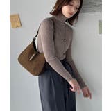 大人の余裕を魅せる。スウェードライクメタルパーツワンハンドルバッグ | Classical Elf  | 詳細画像21 