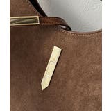 大人の余裕を魅せる。スウェードライクメタルパーツワンハンドルバッグ | Classical Elf  | 詳細画像30 