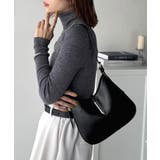 大人の余裕を魅せる。スウェードライクメタルパーツワンハンドルバッグ | Classical Elf  | 詳細画像1 