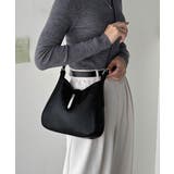 大人の余裕を魅せる。スウェードライクメタルパーツワンハンドルバッグ | Classical Elf  | 詳細画像5 