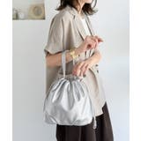 可愛く映えて、頼れる相棒。ソフトレザーマルチウェイ巾着ラウンドバッグ | Classical Elf  | 詳細画像8 