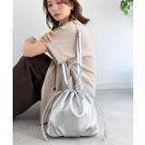 可愛く映えて、頼れる相棒。ソフトレザーマルチウェイ巾着ラウンドバッグ | Classical Elf  | 詳細画像10 