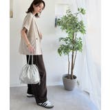 可愛く映えて、頼れる相棒。ソフトレザーマルチウェイ巾着ラウンドバッグ | Classical Elf  | 詳細画像11 