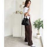 可愛く映えて、頼れる相棒。ソフトレザーマルチウェイ巾着ラウンドバッグ | Classical Elf  | 詳細画像6 