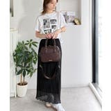 大人上品にキマる！フェイクレザー2wayスクエアボストンショルダーバッグ | Classical Elf  | 詳細画像16 