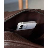 大人上品にキマる！フェイクレザー2wayスクエアボストンショルダーバッグ | Classical Elf  | 詳細画像19 