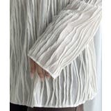 凹凸感が目を惹く。3Dウェーブカットソー | Classical Elf  | 詳細画像14 