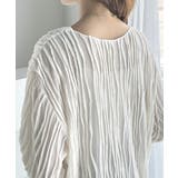 凹凸感が目を惹く。3Dウェーブカットソー | Classical Elf  | 詳細画像15 