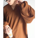 キャメル | 大人のナチュラルな抜け感。2way バルーン袖キーネックトップス | Classical Elf