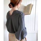 大人のナチュラルな抜け感。2way バルーン袖キーネックトップス | Classical Elf | 詳細画像12