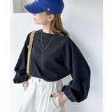 大人のナチュラルな抜け感。2way バルーン袖キーネックトップス | Classical Elf | 詳細画像16