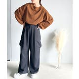 大人のナチュラルな抜け感。2way バルーン袖キーネックトップス | Classical Elf | 詳細画像23