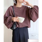 大人のナチュラルな抜け感。2way バルーン袖キーネックトップス | Classical Elf | 詳細画像25