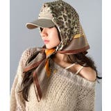 上品カワイイ♪90cm×90cmパネル柄シルクライク大判スカーフ | Classical Elf | 詳細画像11