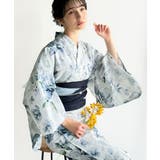 浴衣2点セット。花柄モチーフ浴衣(浴衣・兵児帯) | Classical Elf | 詳細画像11