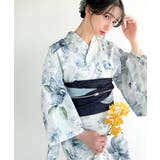 浴衣2点セット。花柄モチーフ浴衣(浴衣・兵児帯) | Classical Elf | 詳細画像16