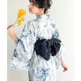 浴衣2点セット。花柄モチーフ浴衣(浴衣・兵児帯) | Classical Elf | 詳細画像17