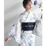 浴衣2点セット。花柄モチーフ浴衣(浴衣・兵児帯) | Classical Elf | 詳細画像20