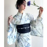浴衣2点セット。花柄モチーフ浴衣(浴衣・兵児帯) | Classical Elf | 詳細画像23
