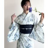 浴衣2点セット。花柄モチーフ浴衣(浴衣・兵児帯) | Classical Elf | 詳細画像24