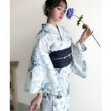 浴衣2点セット。花柄モチーフ浴衣(浴衣・兵児帯) | Classical Elf | 詳細画像26